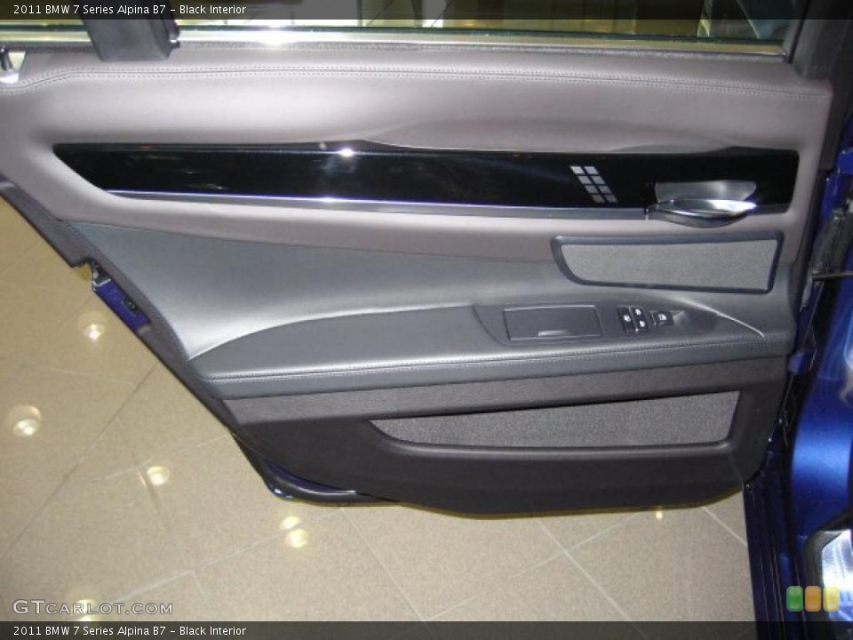Black Interior Door Panel for the 2011 BMW 7 Series Alpina B7 #45456604