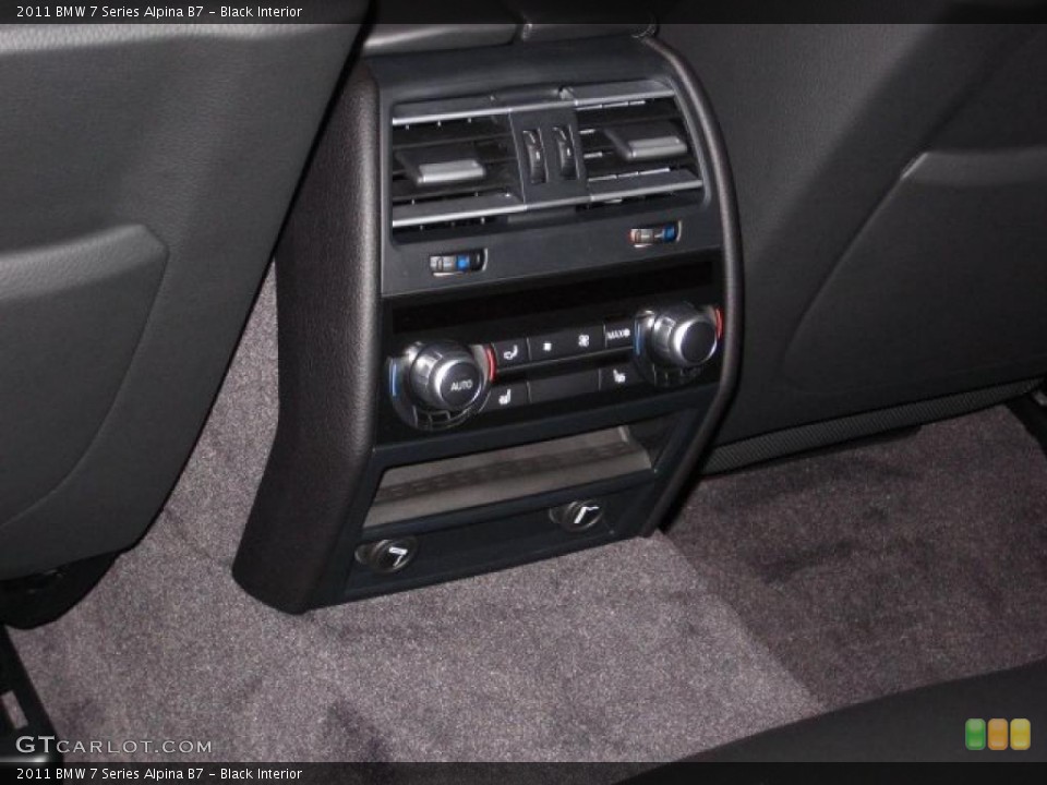 Black Interior Controls for the 2011 BMW 7 Series Alpina B7 #45456616