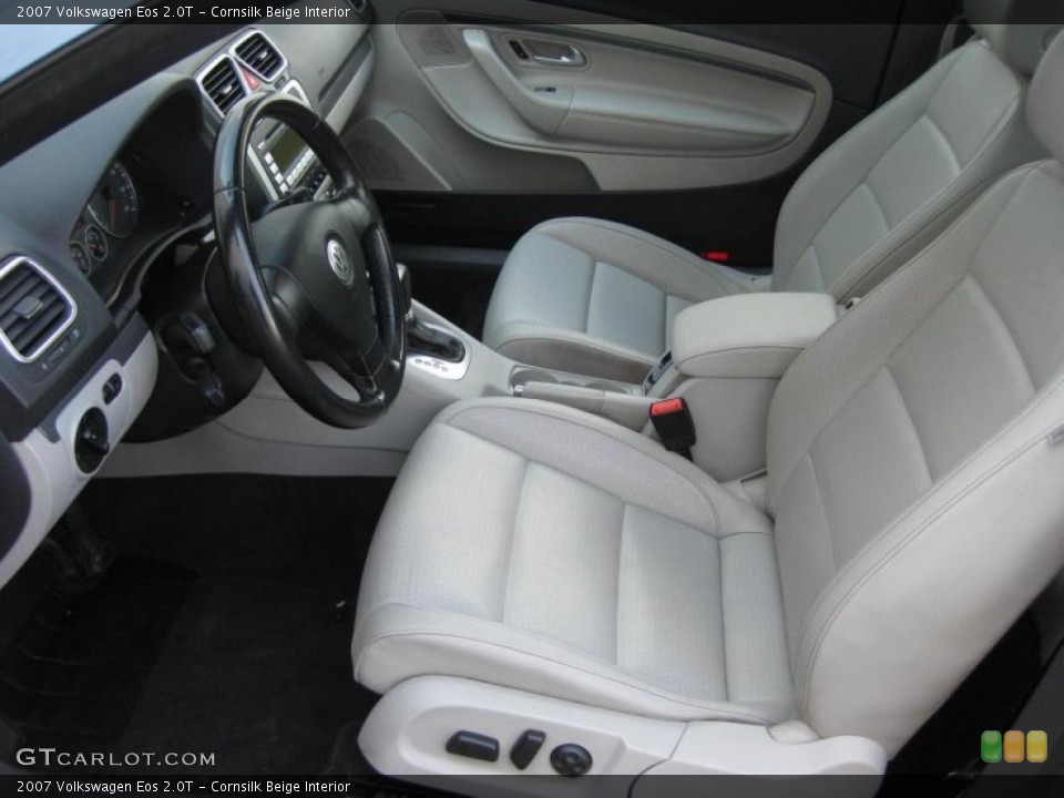 Cornsilk Beige Interior Photo for the 2007 Volkswagen Eos 2.0T #45460558