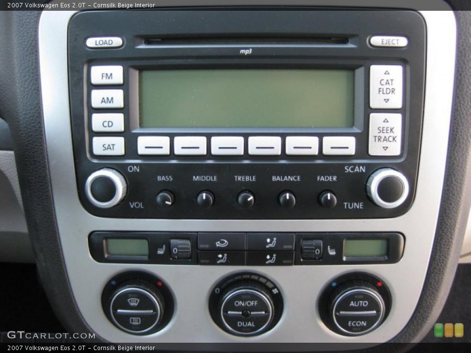Cornsilk Beige Interior Controls for the 2007 Volkswagen Eos 2.0T #45460690