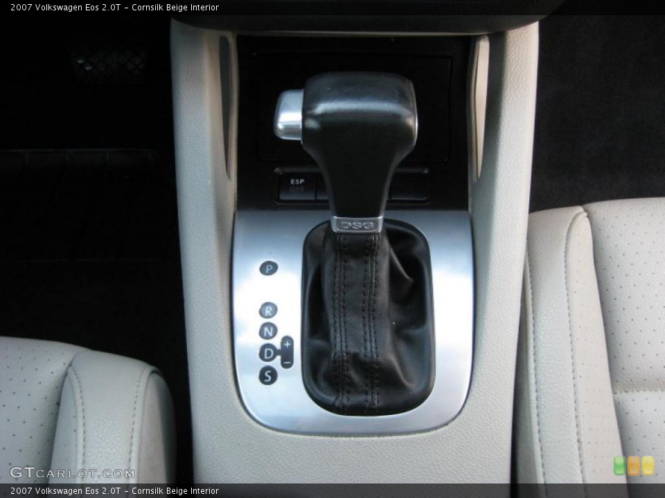 Cornsilk Beige Interior Transmission for the 2007 Volkswagen Eos 2.0T #45460698