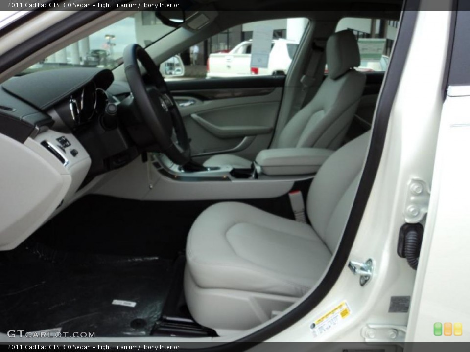 Light Titanium/Ebony Interior Photo for the 2011 Cadillac CTS 3.0 Sedan #45461202