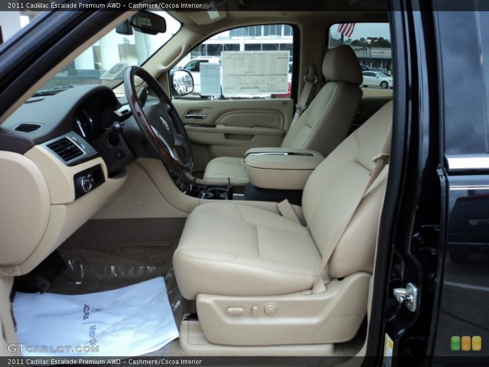 Cashmere/Cocoa Interior Photo for the 2011 Cadillac Escalade Premium AWD #45461310