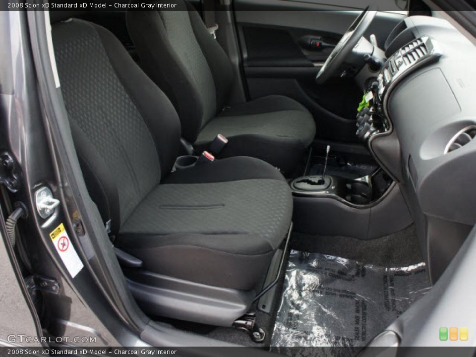 Charcoal Gray Interior Photo for the 2008 Scion xD  #45461614