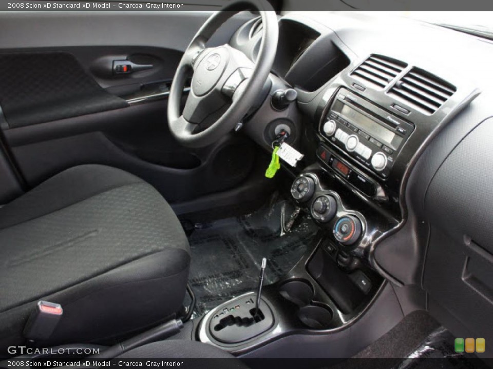 Charcoal Gray Interior Dashboard for the 2008 Scion xD  #45461622