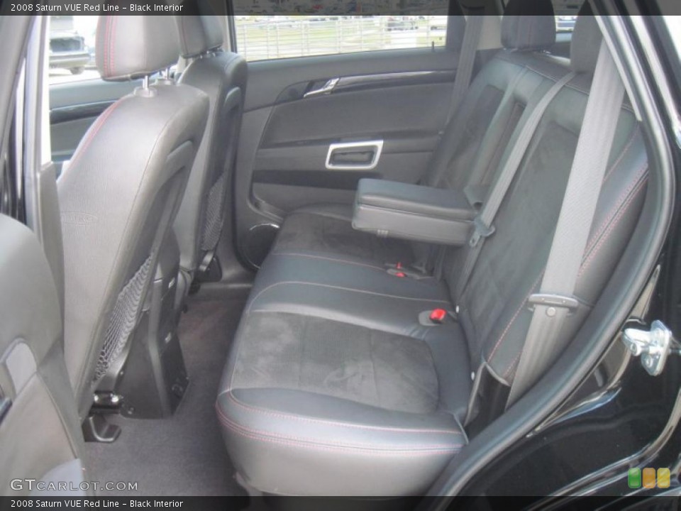 Black Interior Photo for the 2008 Saturn VUE Red Line #45462060