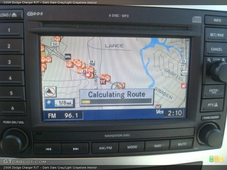 Dark Slate Gray/Light Graystone Interior Navigation for the 2006 Dodge Charger R/T #45463610