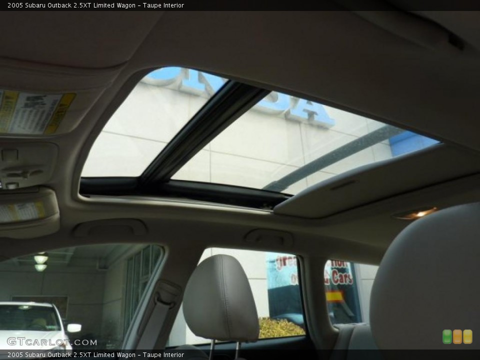 Taupe Interior Sunroof for the 2005 Subaru Outback 2.5XT Limited Wagon #45463870