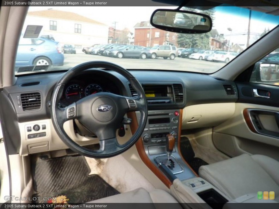 Taupe Interior Photo for the 2005 Subaru Outback 2.5XT Limited Wagon #45463914