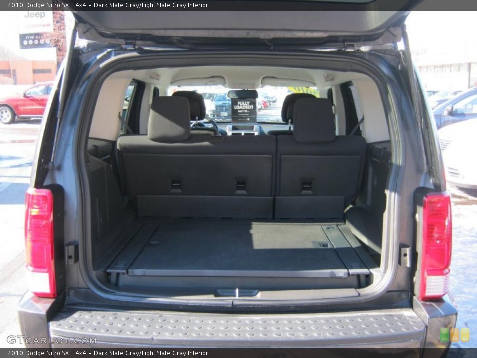 Dark Slate Gray/Light Slate Gray Interior Trunk for the 2010 Dodge Nitro SXT 4x4 #45465010