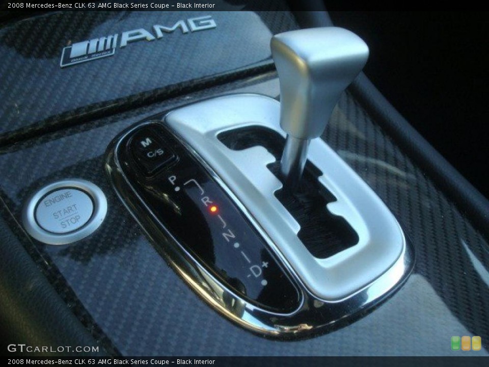 Black Interior Transmission for the 2008 Mercedes-Benz CLK 63 AMG Black Series Coupe #45465846