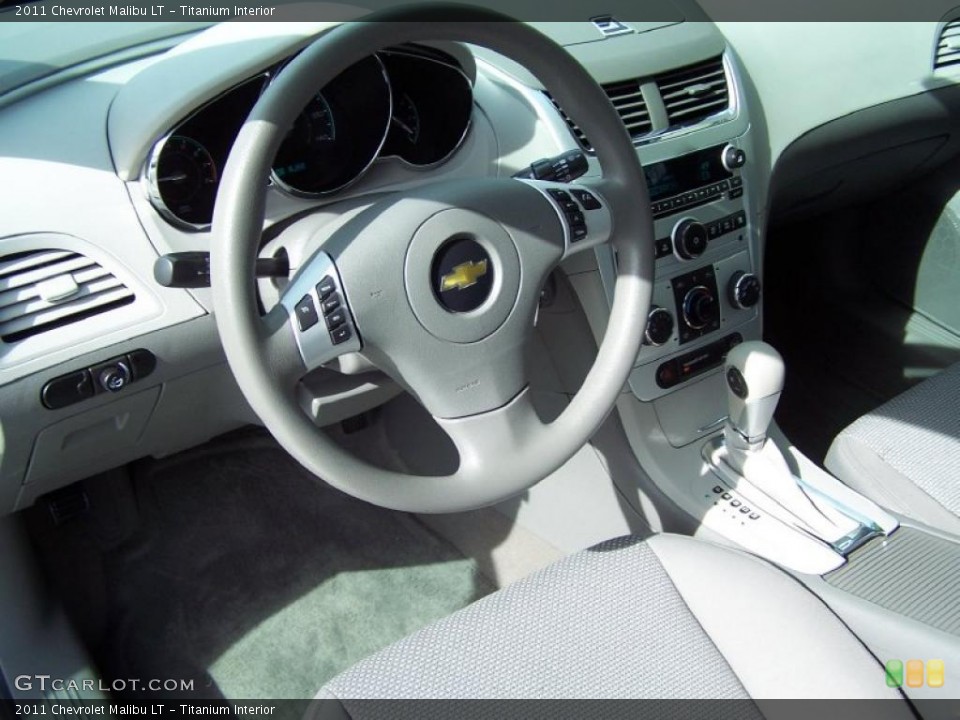 Titanium Interior Steering Wheel for the 2011 Chevrolet Malibu LT #45466791