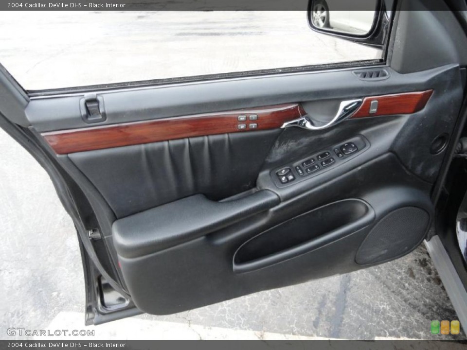 Black Interior Door Panel for the 2004 Cadillac DeVille DHS #45468170