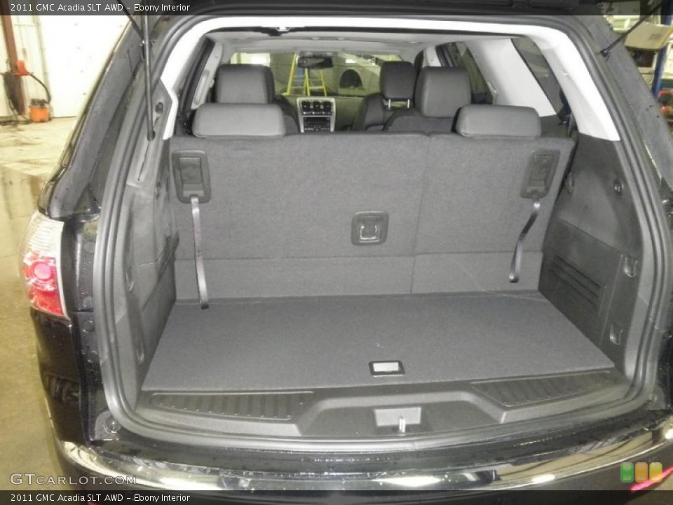 Ebony Interior Trunk for the 2011 GMC Acadia SLT AWD #45470016