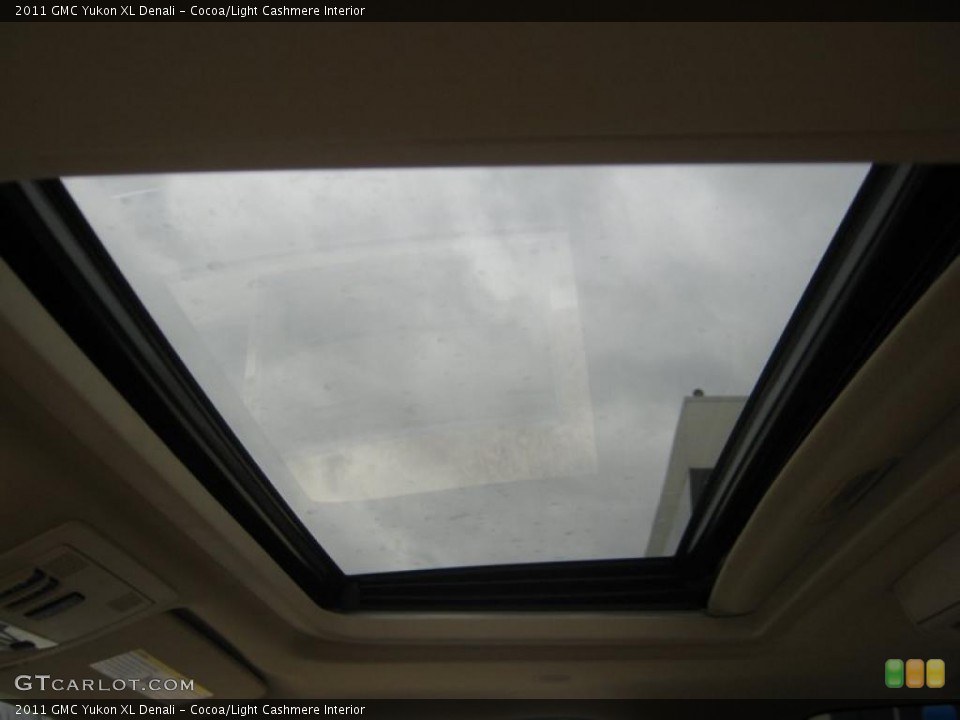 Cocoa/Light Cashmere Interior Sunroof for the 2011 GMC Yukon XL Denali #45471404
