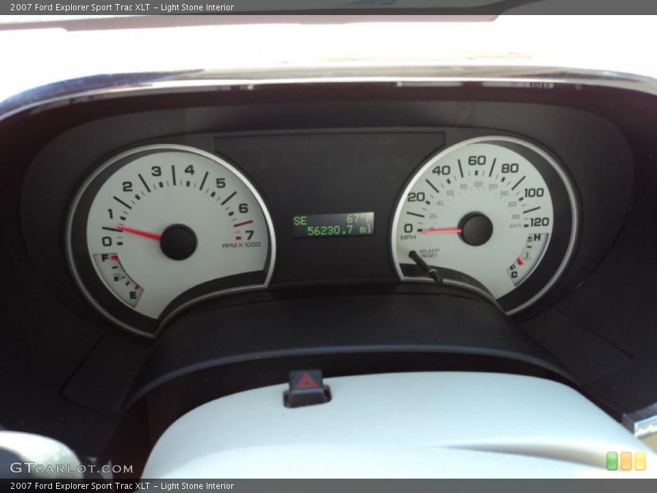 Light Stone Interior Gauges for the 2007 Ford Explorer Sport Trac XLT #45471492