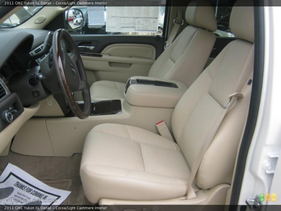 Cocoa/Light Cashmere Interior Photo for the 2011 GMC Yukon XL Denali #45471932