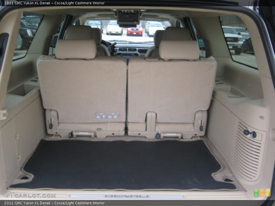 Cocoa/Light Cashmere Interior Trunk for the 2011 GMC Yukon XL Denali #45472020