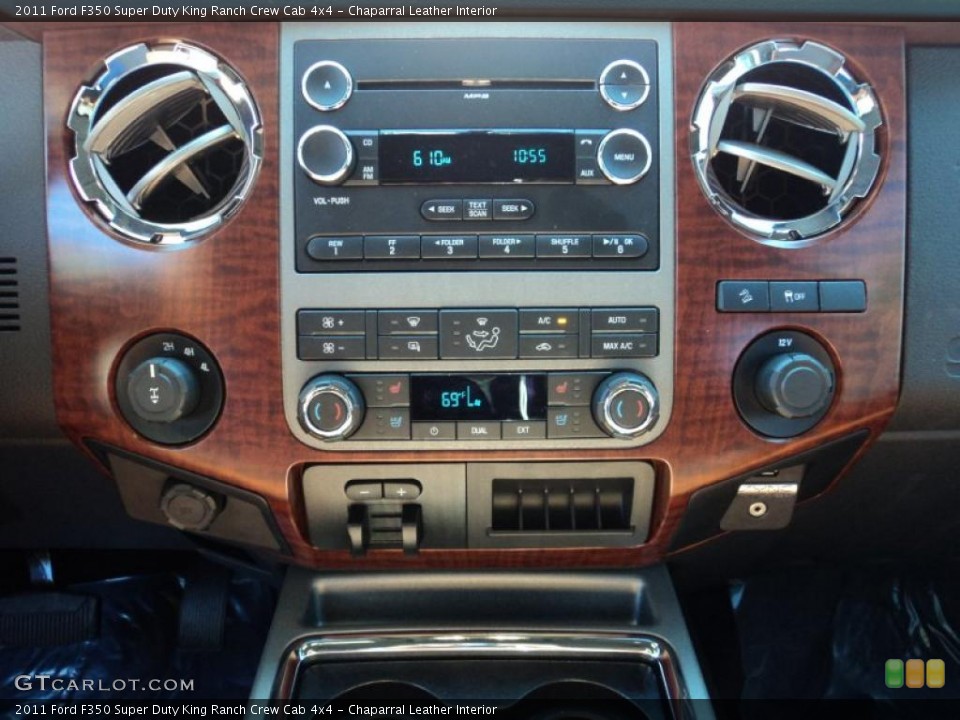 Chaparral Leather Interior Controls for the 2011 Ford F350 Super Duty King Ranch Crew Cab 4x4 #45473356