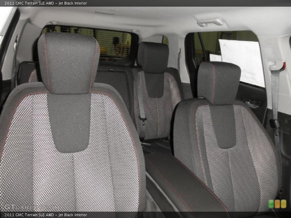 Jet Black Interior Photo for the 2011 GMC Terrain SLE AWD #45473980