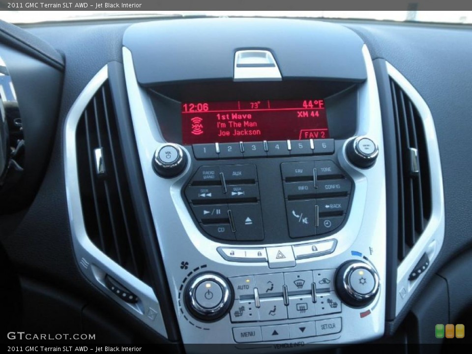 Jet Black Interior Controls for the 2011 GMC Terrain SLT AWD #45474956