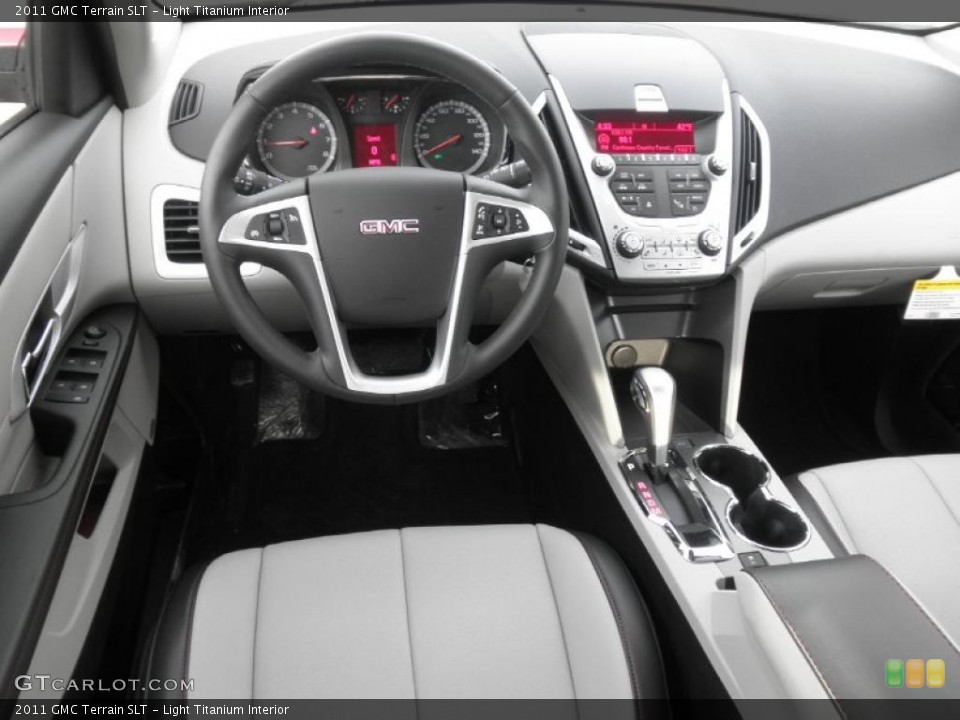 Light Titanium Interior Dashboard for the 2011 GMC Terrain SLT #45475532