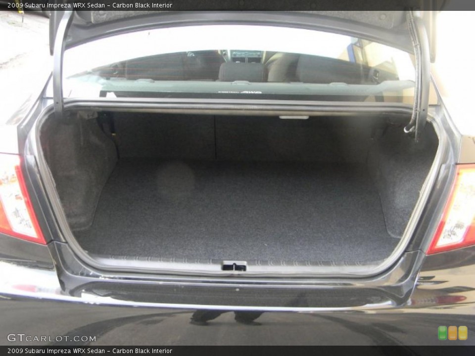 Carbon Black Interior Trunk for the 2009 Subaru Impreza WRX Sedan #45476181