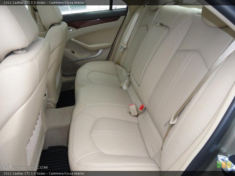Cashmere/Cocoa Interior Photo for the 2011 Cadillac CTS 3.0 Sedan #45476474