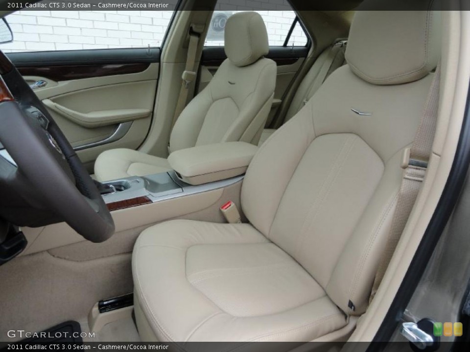 Cashmere/Cocoa Interior Photo for the 2011 Cadillac CTS 3.0 Sedan #45476494