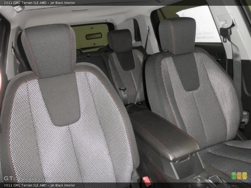 Jet Black Interior Photo for the 2011 GMC Terrain SLE AWD #45476638