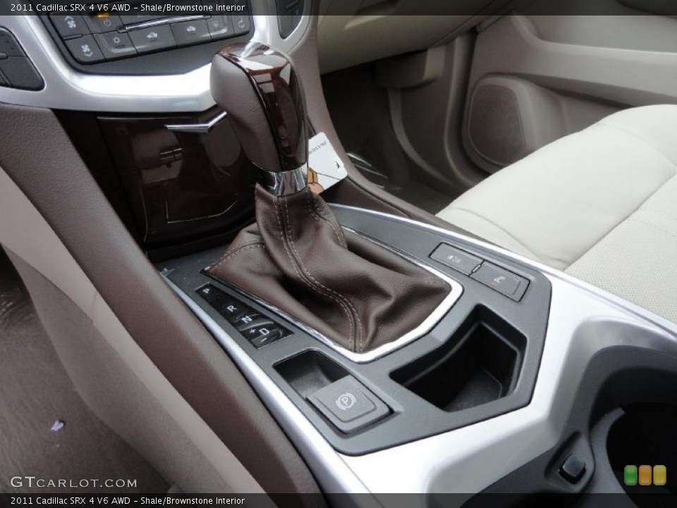 Shale/Brownstone Interior Transmission for the 2011 Cadillac SRX 4 V6 AWD #45476814