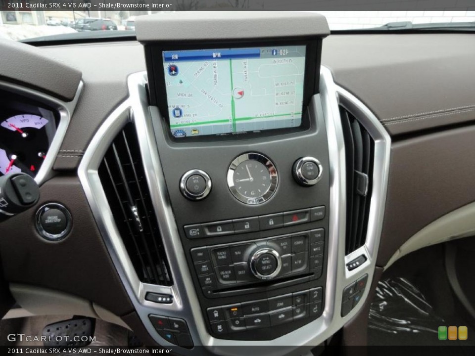 Shale/Brownstone Interior Controls for the 2011 Cadillac SRX 4 V6 AWD #45476822