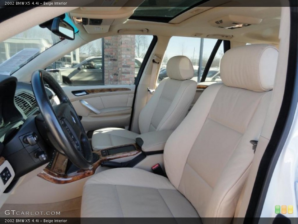 Beige Interior Photo for the 2002 BMW X5 4.4i #45477290