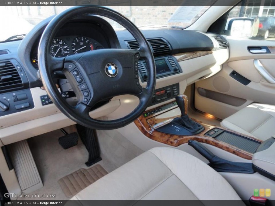 Beige Interior Prime Interior for the 2002 BMW X5 4.4i #45477298