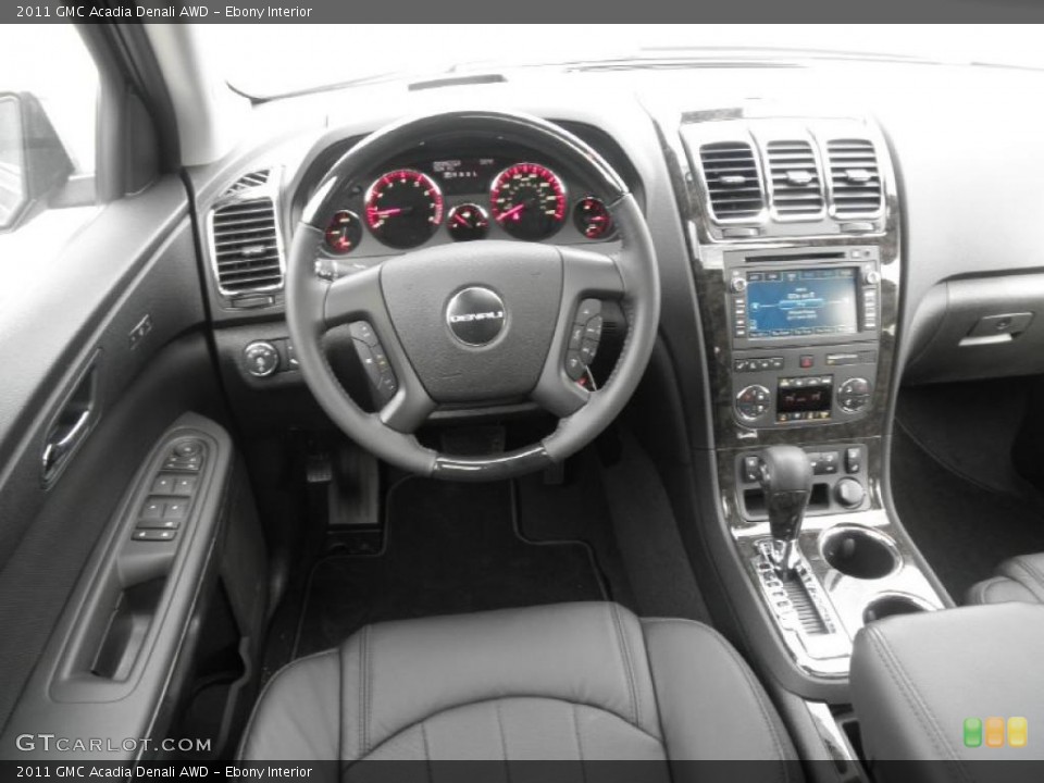 Ebony Interior Dashboard for the 2011 GMC Acadia Denali AWD #45479497