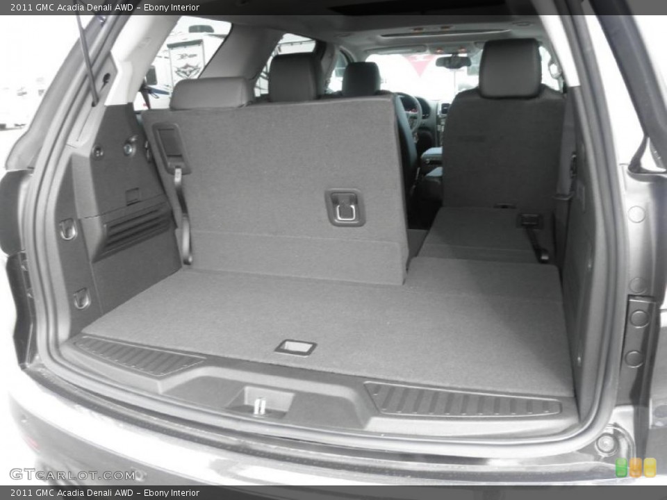 Ebony Interior Trunk for the 2011 GMC Acadia Denali AWD #45479558
