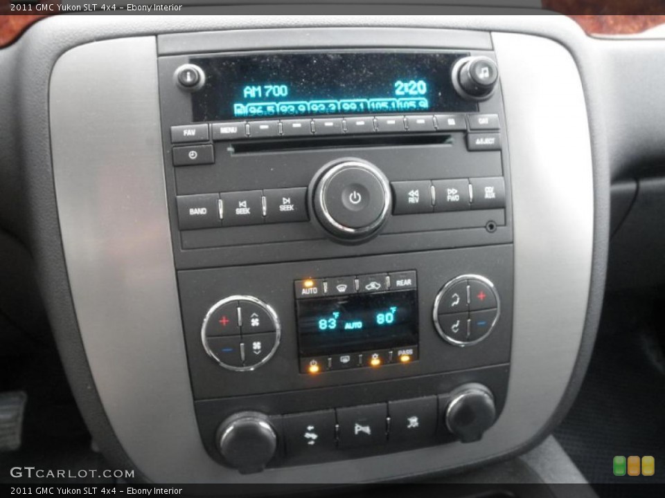 Ebony Interior Controls for the 2011 GMC Yukon SLT 4x4 #45480636