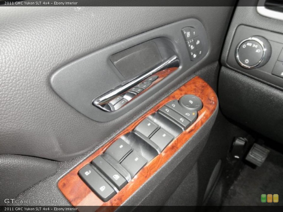 Ebony Interior Controls for the 2011 GMC Yukon SLT 4x4 #45480719