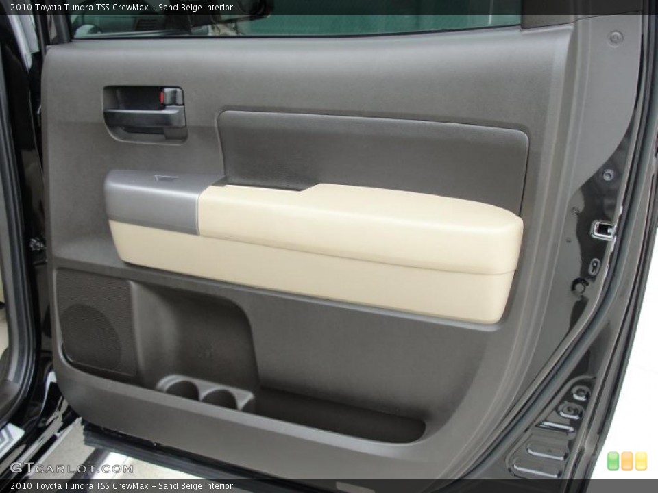 Sand Beige Interior Door Panel for the 2010 Toyota Tundra TSS CrewMax #45482559