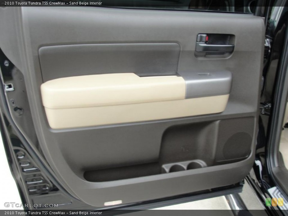 Sand Beige Interior Door Panel for the 2010 Toyota Tundra TSS CrewMax #45482575