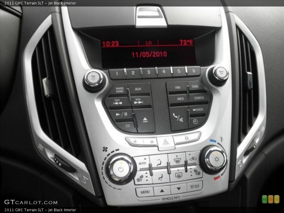 Jet Black Interior Controls for the 2011 GMC Terrain SLT #45482819