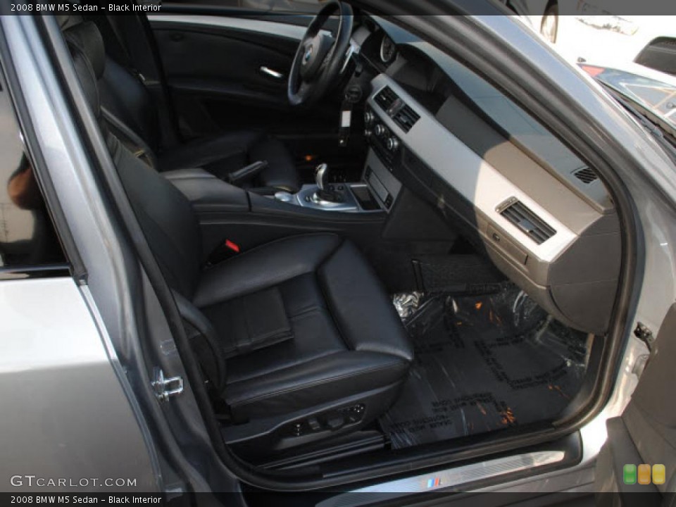 Black Interior Photo for the 2008 BMW M5 Sedan #45482883