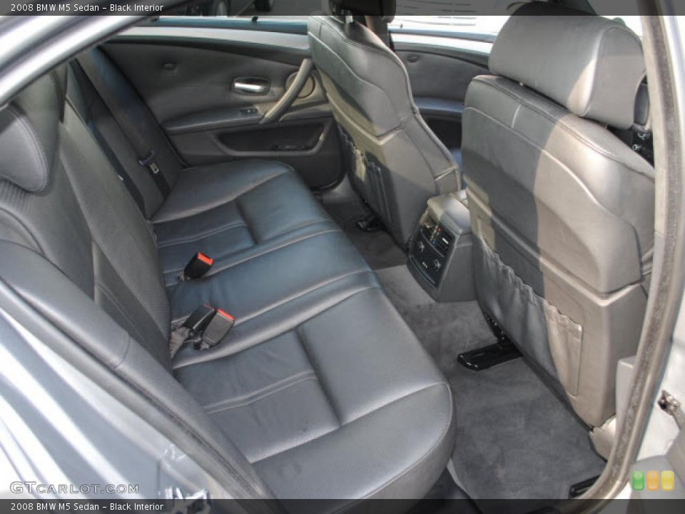 Black Interior Photo for the 2008 BMW M5 Sedan #45482899