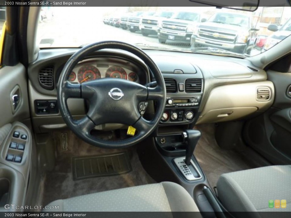 Sand Beige Interior Photo for the 2003 Nissan Sentra SE-R #45483788