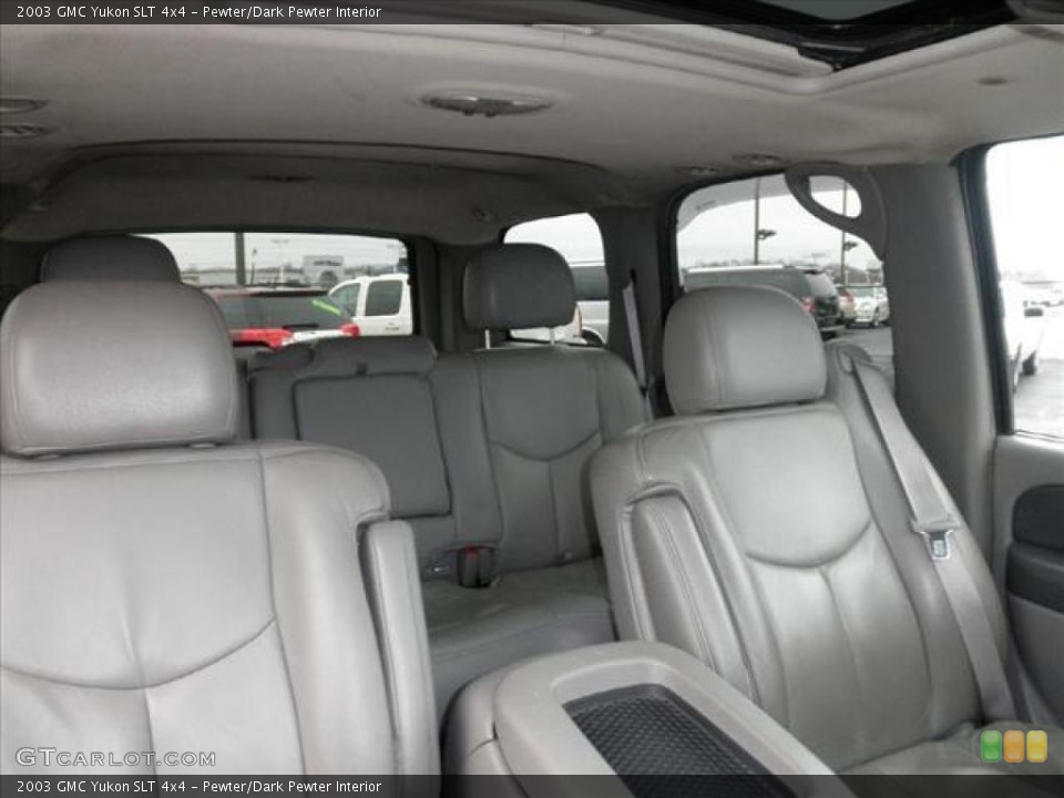Pewter/Dark Pewter Interior Photo for the 2003 GMC Yukon SLT 4x4 #45486726