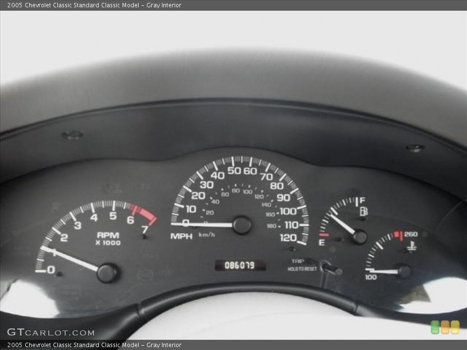 Gray Interior Gauges for the 2005 Chevrolet Classic  #45488039