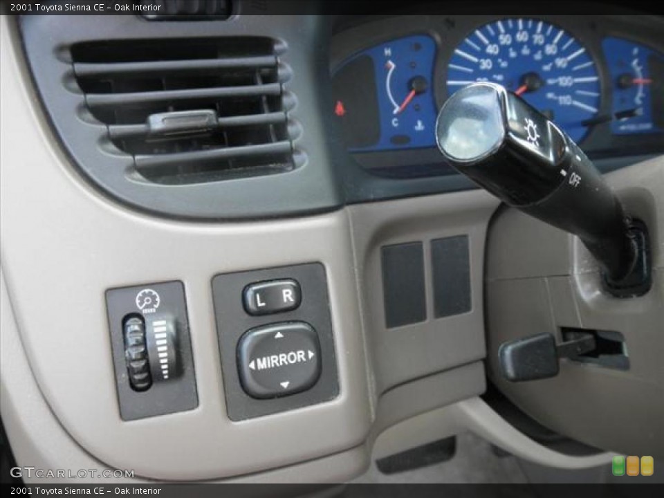 Oak Interior Controls for the 2001 Toyota Sienna CE #45488339