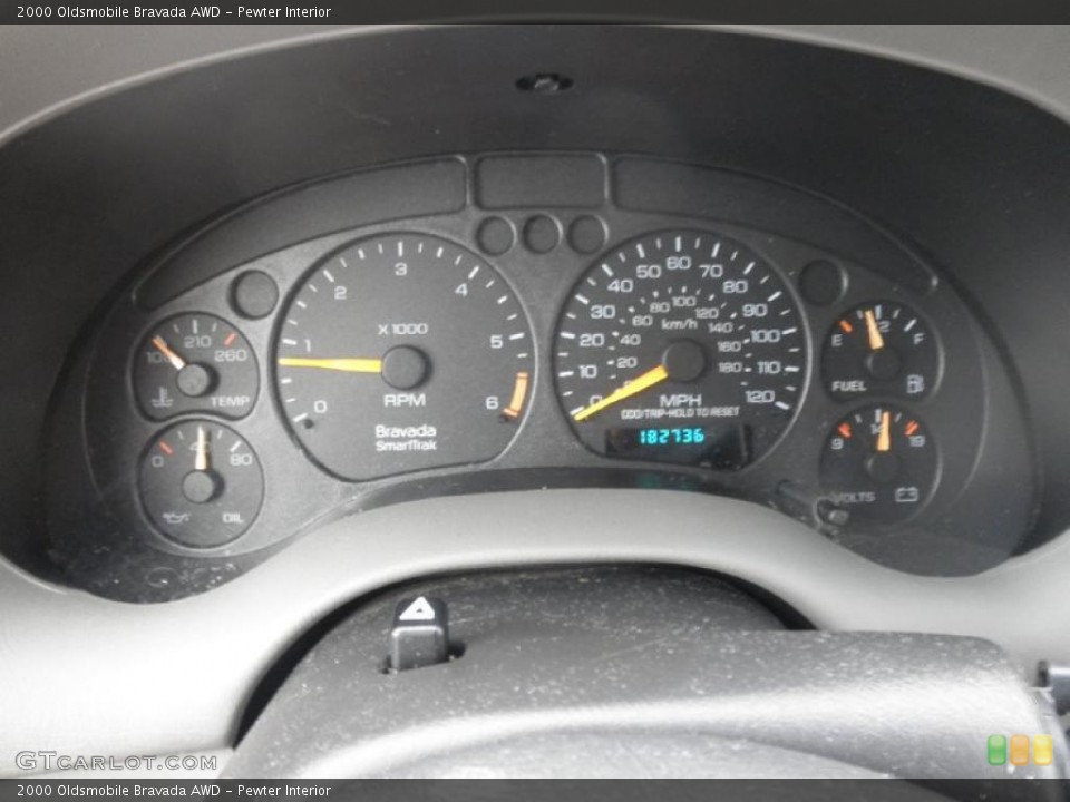Pewter Interior Gauges for the 2000 Oldsmobile Bravada AWD #45490216