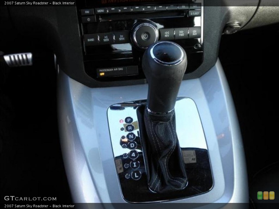 Black Interior Transmission for the 2007 Saturn Sky Roadster #45490678