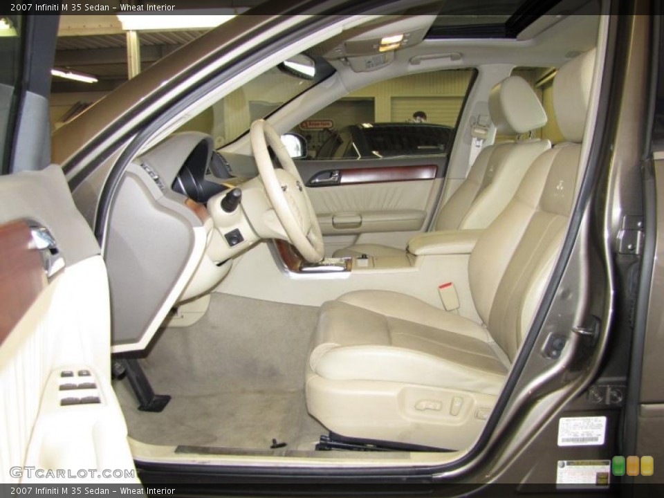 Wheat Interior Photo for the 2007 Infiniti M 35 Sedan #45491518